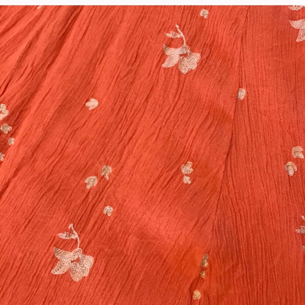 Free people jasmine dress papaya size 2 - Picture 3 of 4